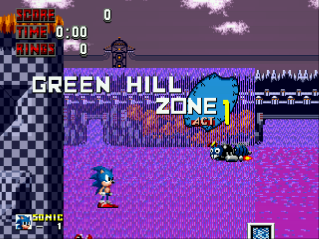 Kaizo Sonic the Hedgehog - The RAGE Game Screenshot 1